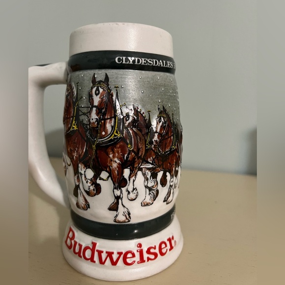 Budweiser 50th Anniversary Clydesdale Mug. - Picture 3 of 6